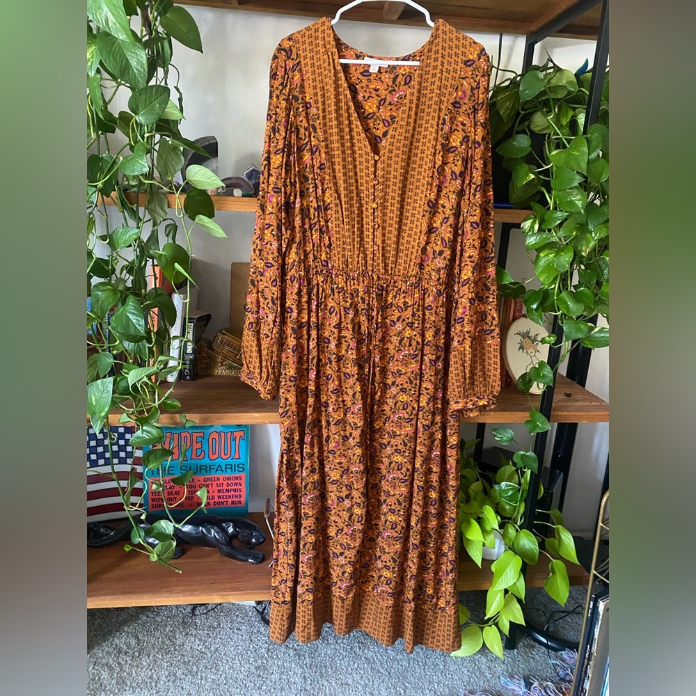 Bohemian maxi dress